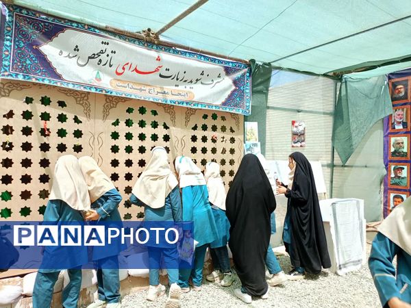 بازدید دانش آموزان دبستان سمیه از کنگره ملی شهید مدرس
