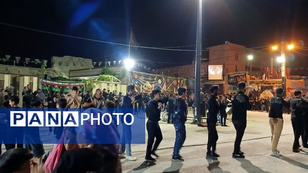 مراسم تاسوعای حسینی در شهرستان لنده