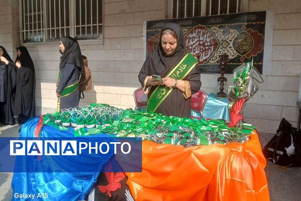 تجلی عطر حرم اباعبدالله الحسین در شهر قیامدشت