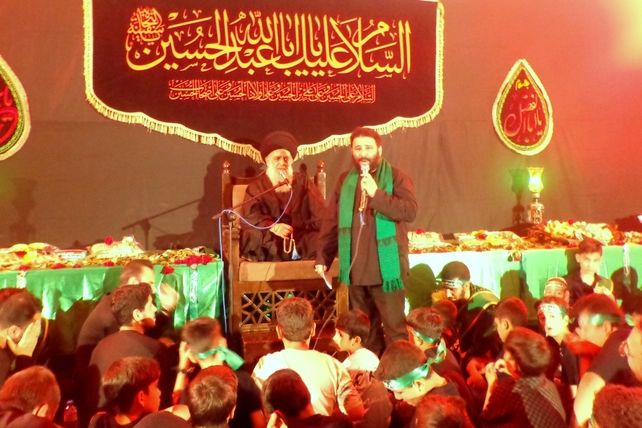مراسم عزاداری حضرت رقیه (س) در هیات مهندسین بقیع شریف قم