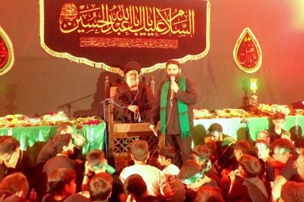 مراسم عزاداری حضرت رقیه (س) در هیات مهندسین بقیع شریف قم