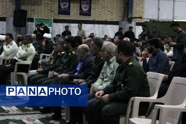 اربعین شهدای اقتدار در گچساران