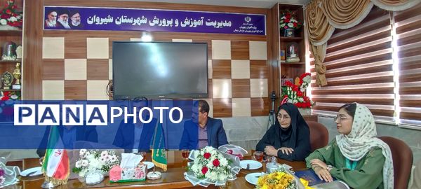 استقبال از دانش آموز شیروانی دارنده مدال برنز جهانی المپیاد علوم زمین