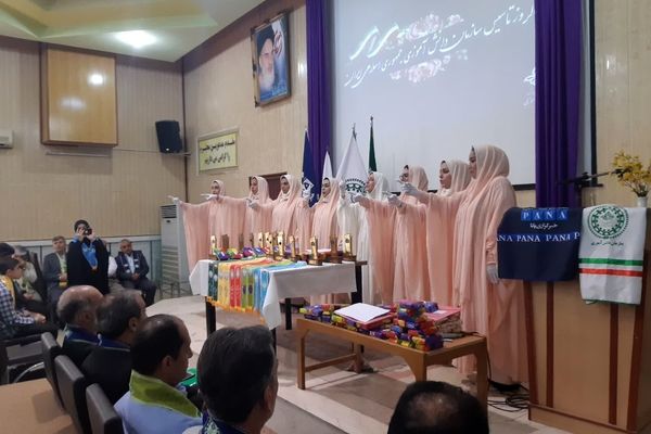 مراسم سالروز تأسیس سازمان دانش‌آموزی در مازندران