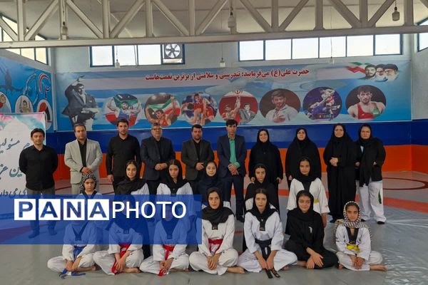 نوسازی تشک کشتی پوریای ولی و بازدید از مجتمع ورزشی شهید فرزنگان قرچک