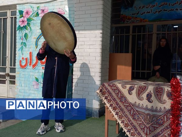 برگزاری هفته فرهنگی و هنری ماها در دبیرستان دخترانه بهار    