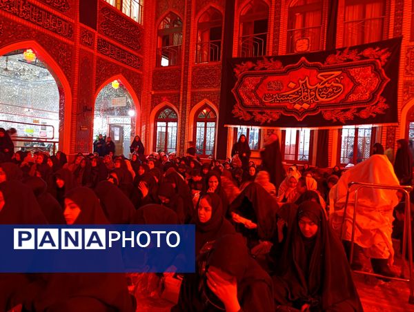 برگزاری مراسم شب ششم عزاداری امام حسین(ع) در تکیه ابوالفضلی نیشابور