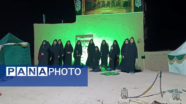 شام غریبان در  میدان منطقه سرولایت روستای سلطان آباد 