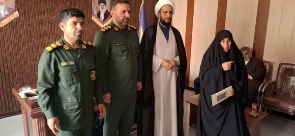 تجلیل سپاه پاسداران از خبرنگاران شهرستان پلدختر 