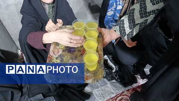 اجتماع زنان روستای مارکده برای نماز استغاثه حضرت زهرا(س)