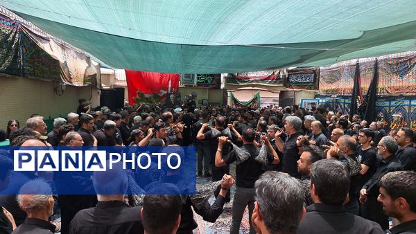 مراسم عاشورای حسینی در انگورستان ملک اصفهان