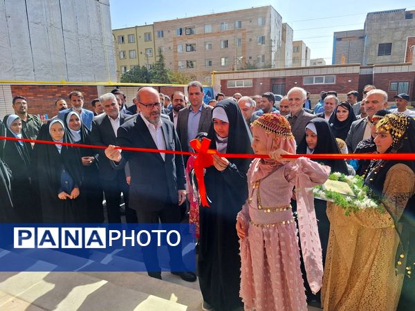 افتتاح 2 مدرسه جدید در شهرک وحدت نگارستان  در البرز 