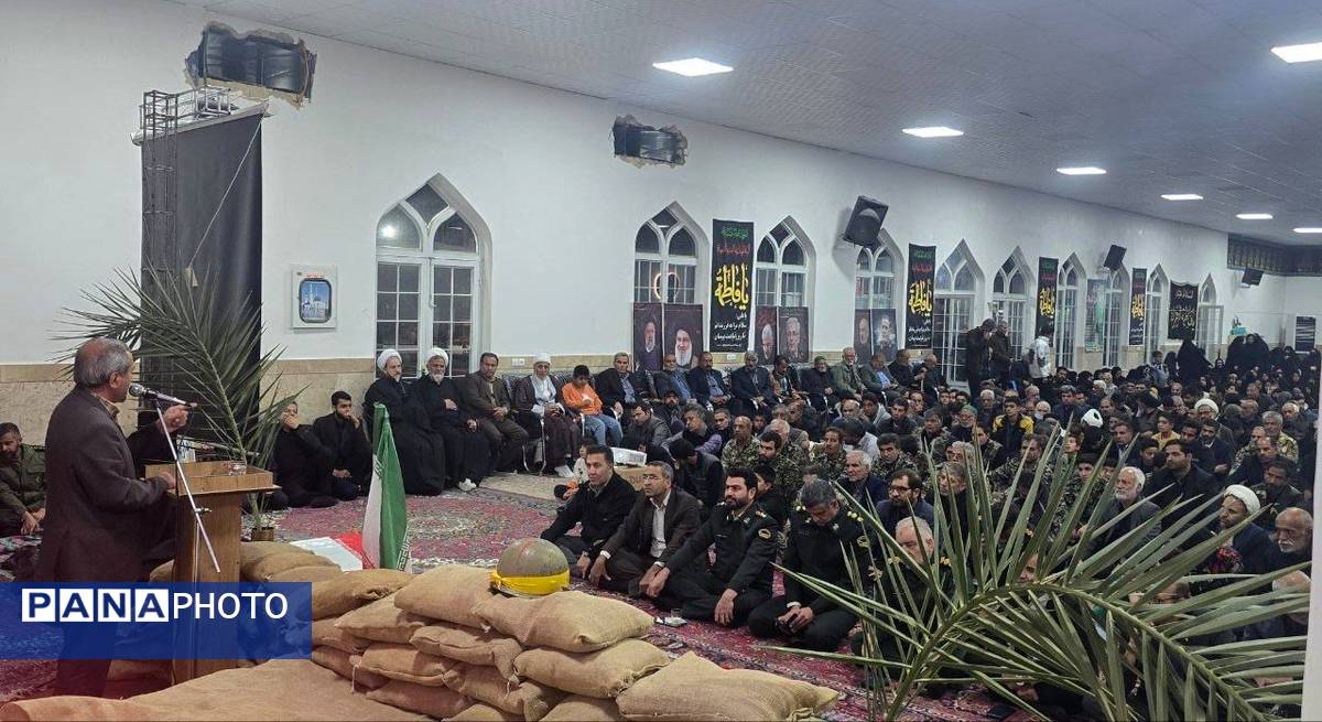 یادواره شهدا در امامزاده سید قاسم روستای ارغا 