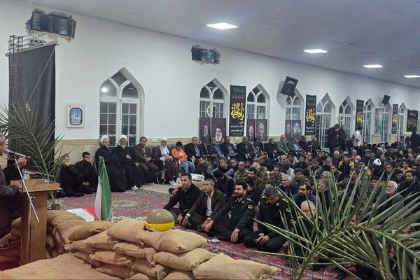 یادواره شهدا در امامزاده سید قاسم روستای ارغا 