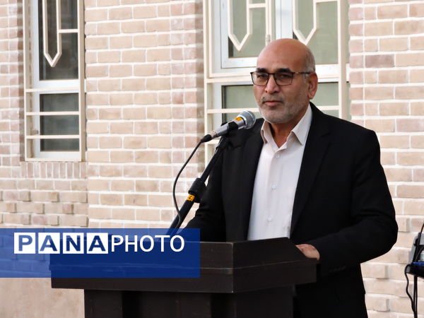 افتتاح هنرستان نساجی شهید ابراهیمی در یزد