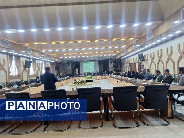برگزاری جلسه شورای اداری آموزش و پرورش ترشیز بزرگ در شهرستان خلیل‌آباد