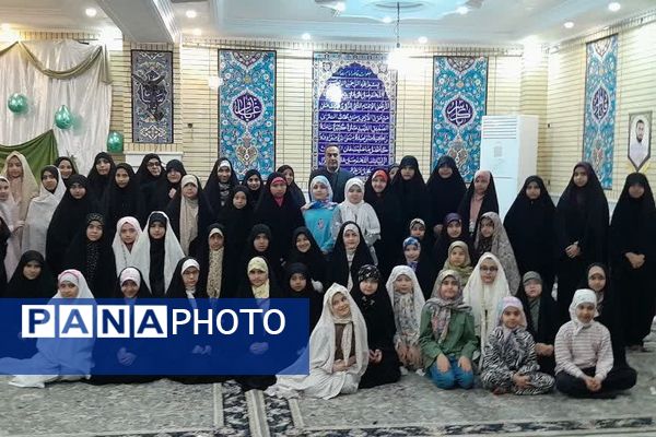 مراسم اختتامیه اعتکاف دانش آموزی در ناحیه دو شهرری 