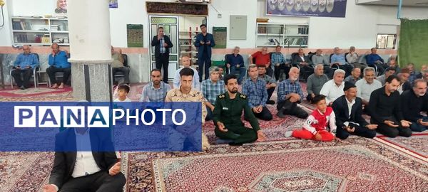 مراسم بزرگداشت سالروز رحلت بنیانگذار کبیر انقلاب حضرت امام خمینی(ره) در روستای نامن شهرستان داورزن