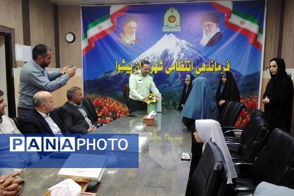 گرامیداشت هفته فراجا در دبستان های جعفریه و شیخ جنید شهرستان پیشوا
