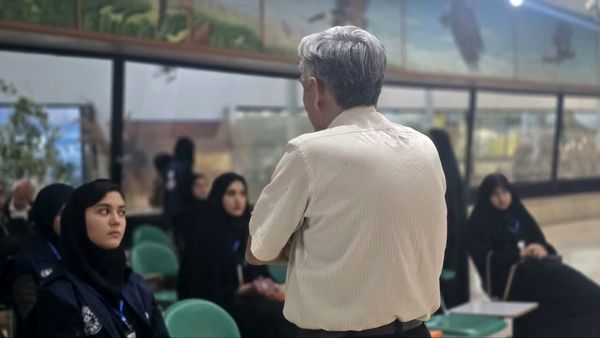 بازدید دانش آموز خبرنگاران پانا از موزه ی تنوع زیستی پارک پردیسان تهران
