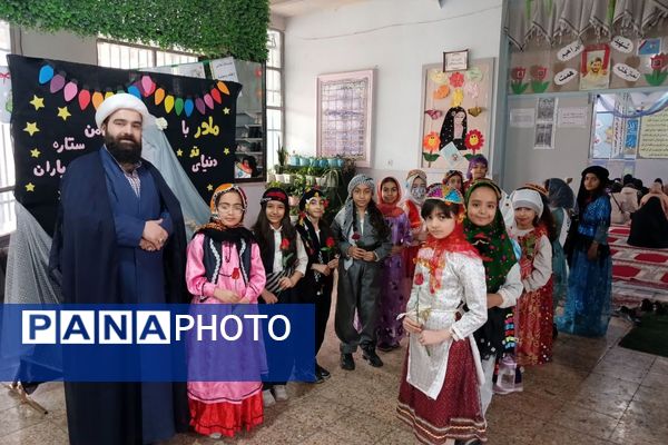 گرامیداشت میلاد حضرت زهرا (س) در دبستان فرزانگان رباط‌کریم