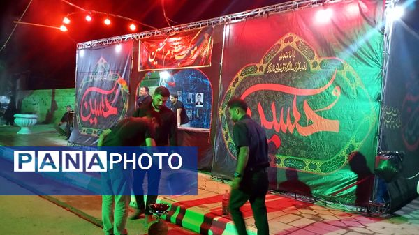 عزاداری مردم شهر تیتکانلو در شب‌های محرم
