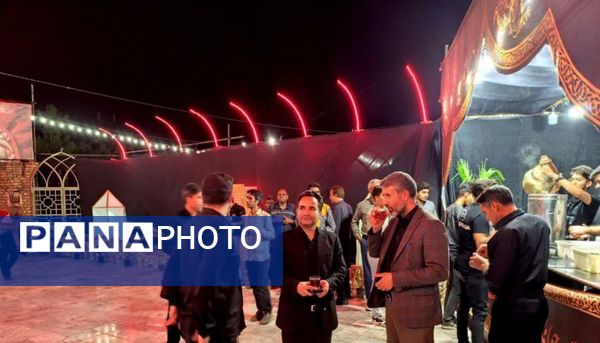 هیئت عزاداری جوانان انصار الحسین(ع)  در شهرستان خلیل آباد 
