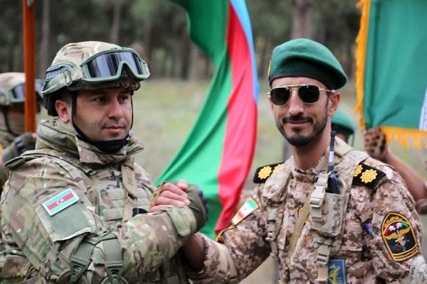 برگزاری دومین روز رزمایش مشترک سپاه پاسداران و ارتش جمهوری آذربایجان