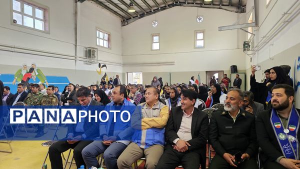 برگزاری مراسم متمرکز مانور زلزله و ایمنی مدارس در سرخنکلاته