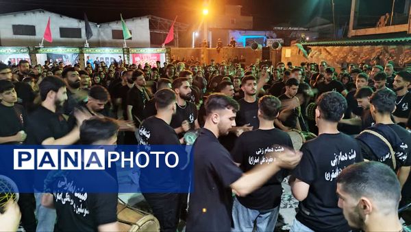 شام غریبان حسینی در گلوگاه 