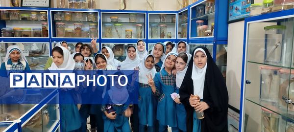 برگزاری اردوی علمی دانش‌آموزان مدرسه سعادت در دانشگاه هرمزگان