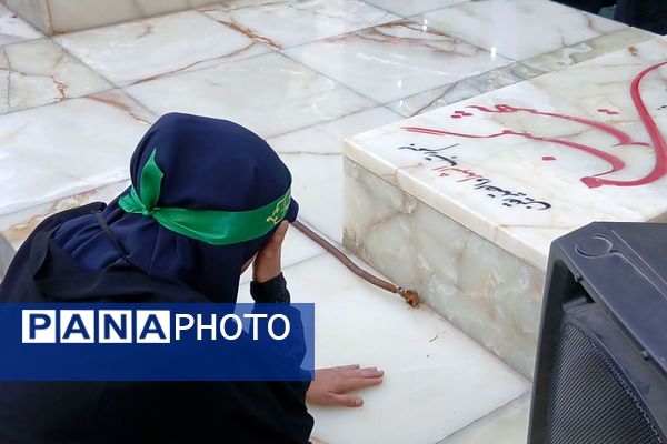 پای بر خاک داغ شلمچه؛ دل‌ها در گرو یاد شهدا