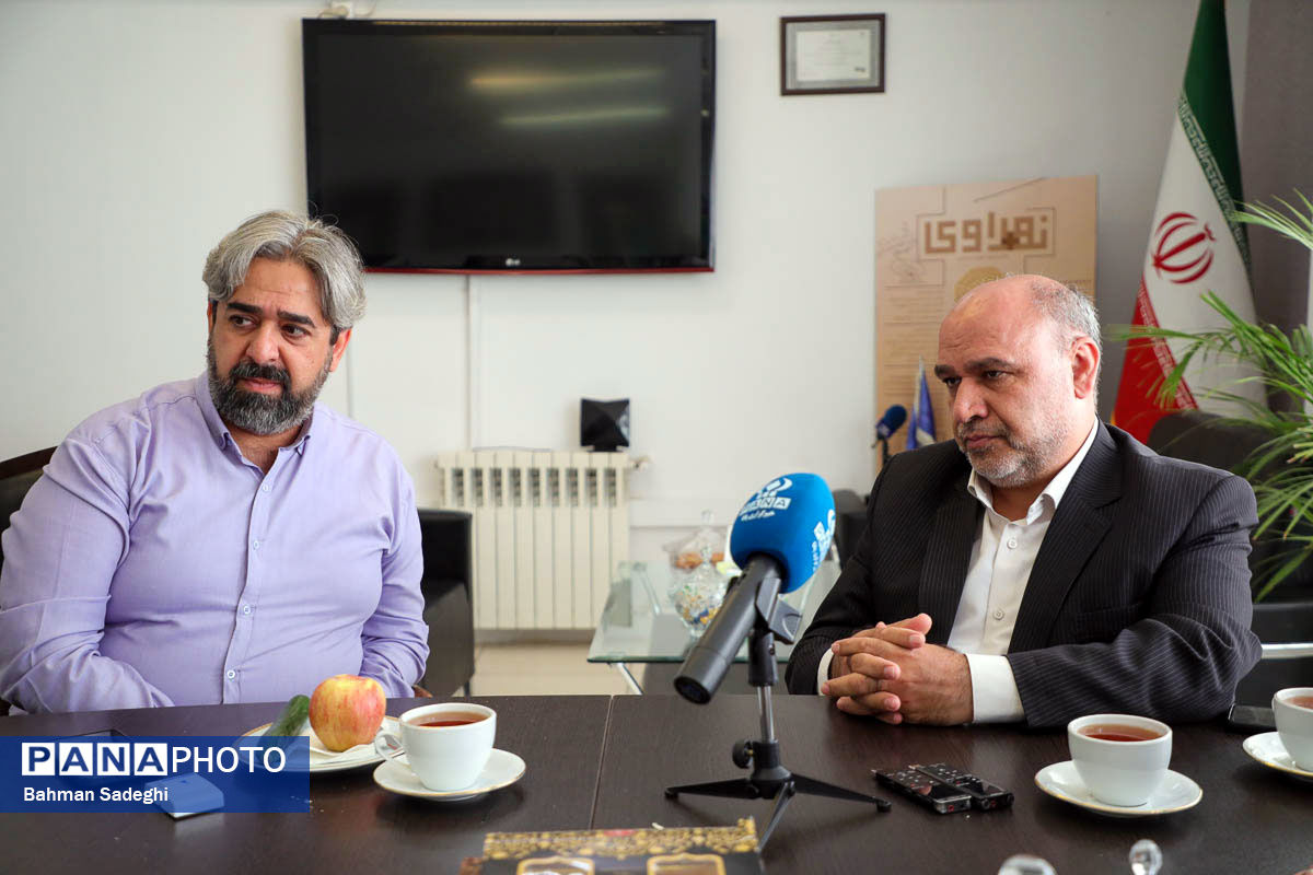 بازدید معاون توسعه مشارکت‌های مردمی کمیته امداد از خبرگزاری پانا
