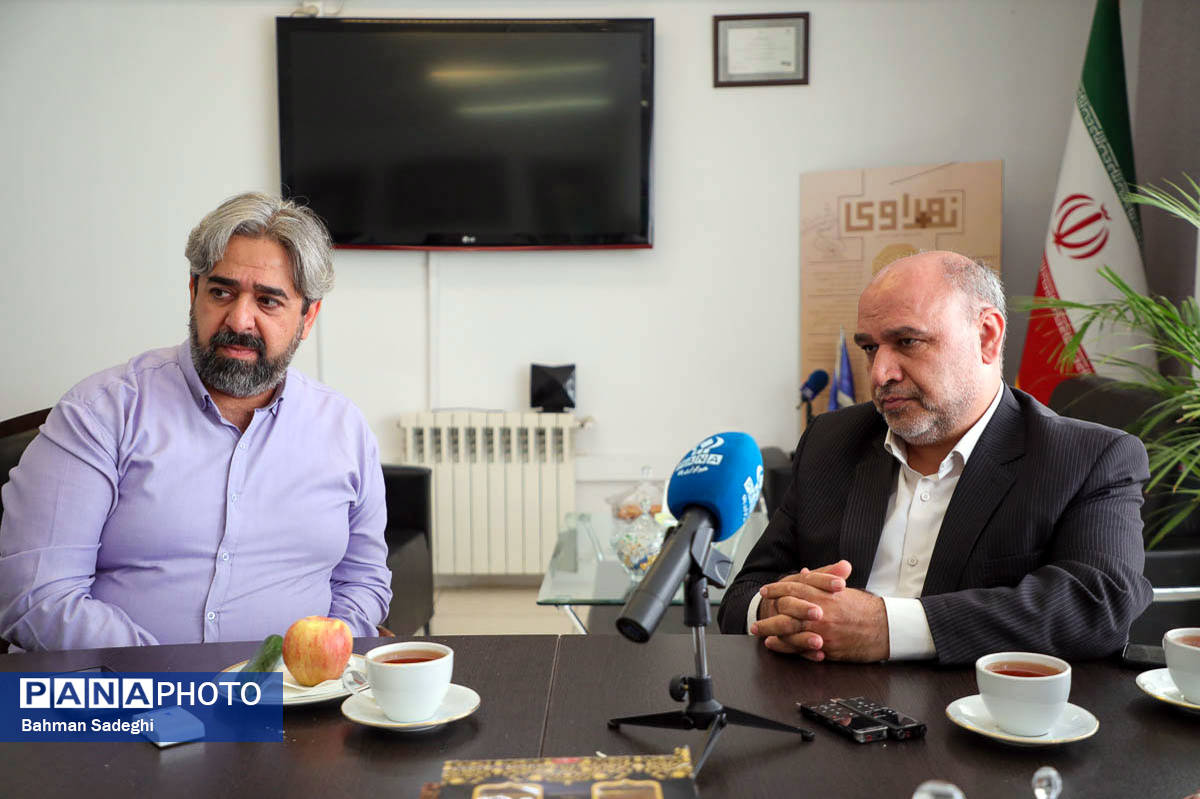 بازدید معاون توسعه مشارکتهای مردمی کمیته امداد از خبرگزاری پانا