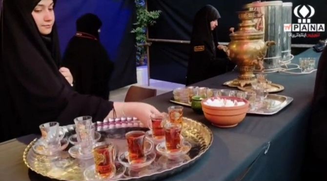 هیئت عزاداری «ریحانة الحرم» ویژه اعضای سازمان دانش‌آموزی قم