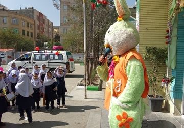 کاروان شادی و جشن روز کودک در ناحیه 7 مشهد