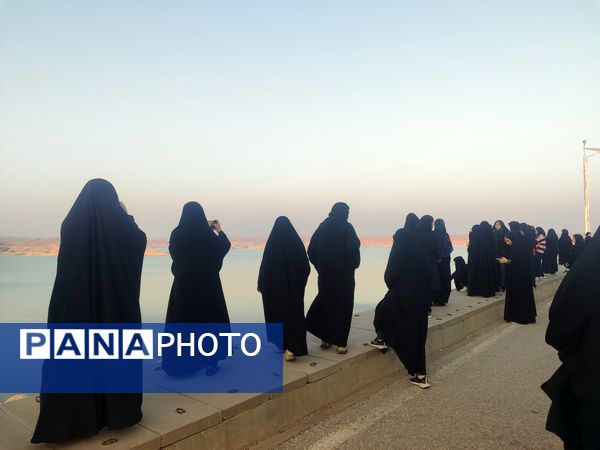 دومین روز از اردوی راهیان نور دانش‌آموزان قائمشهری