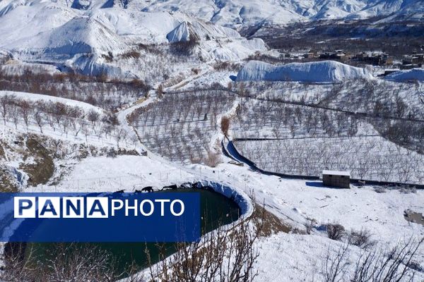 اولین برف زمستانی در بار