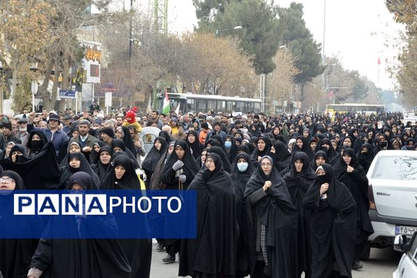 راهپیمایی جمعه نصر در نیشابور