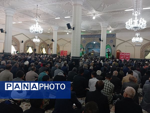  نماز عبادی سیاسی جمعه در شهرستان کاشمر 