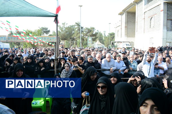 مراسم تشییع پیکر پاک شهید والامقام ابوالقاسم مهری در اسلامشهر