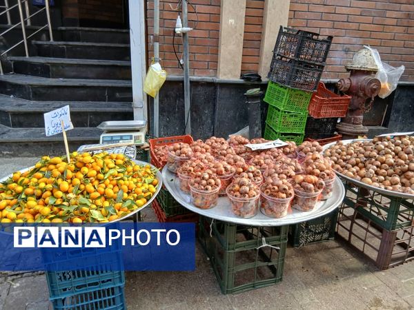 شب یلدا در بازار رشت