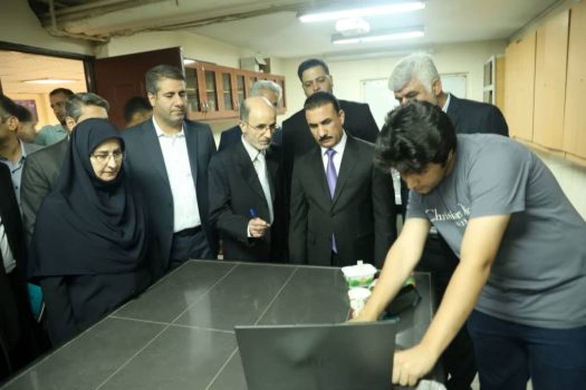 بازدید وزیر آموزش و پرورش عراق از مدارس شهر تهران