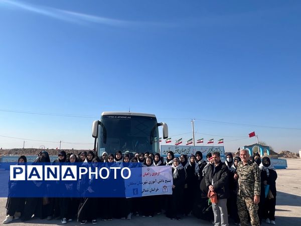 حضور دانش آموزان سملقان در راهیان نور