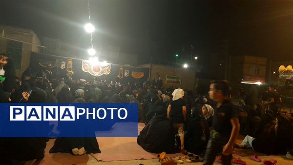 مراسم عزاداری دهه اول محرم در مسجد چهارده معصوم  نیشابور 
