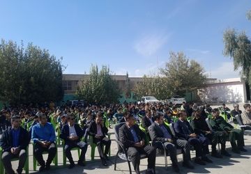 برگزاری مانور پدافند غیر عامل در مدرسه وحدت کوهنانی