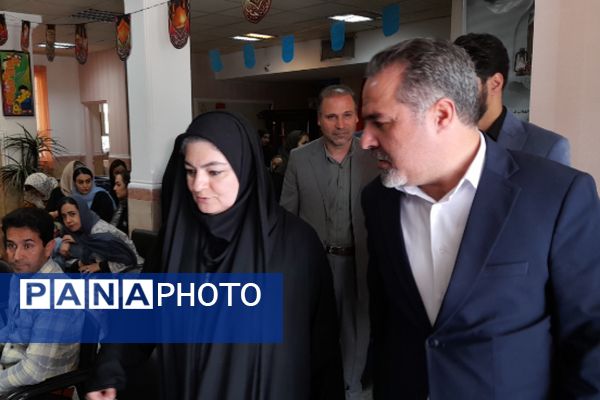 آیین افتتاحیه طرح شهید سلیمانی در دبستان منتظر قائم شهرری