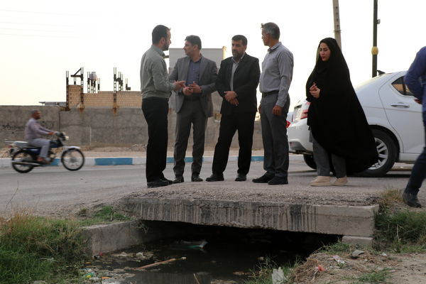 عزم راسخ مسئولین برای رفع مشکلات شهر اهرم 