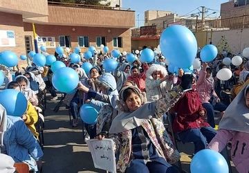 جشن هوای پاک در دبستان آل محمد دختران کهریزک