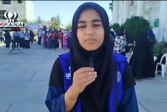 تجدید عهد دانش‌آموزان بندرترکمن با آرمان‌های انقلاب با حضور در راهپیمایی 13 آبان